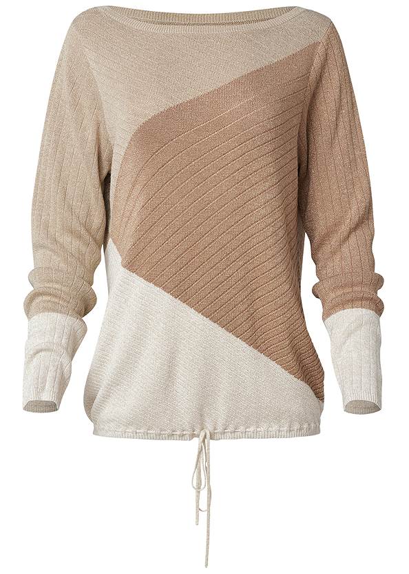 Alternate View Lurex Colorblock Sweater