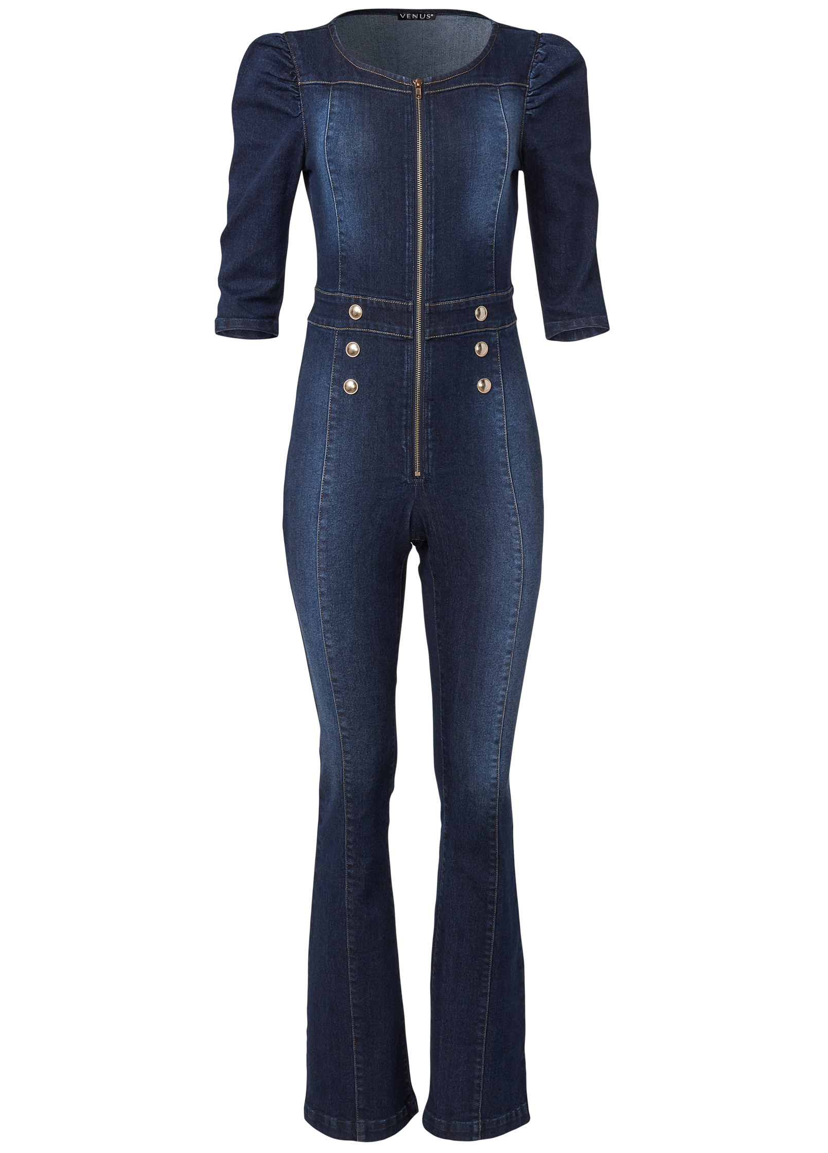 Venus cheap denim jumpsuit