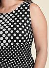 Detail  view Polka-Dot Bodycon Dress