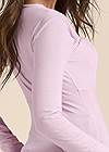 Alternate View Ruched Cutout Top