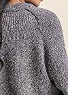 Alternate View Crisscross Drop Shoulder Sweater