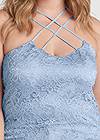Alternate View Strappy Lace Banded Top