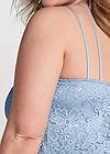 Alternate View Strappy Lace Banded Top