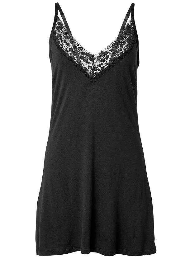 Ghost with background  view Lace Detail Chemise