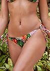 Detail front view Miami String Bikini Bottom From Bikini Bliss By Venus