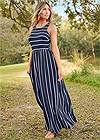 Front View Casual Maxi Dress