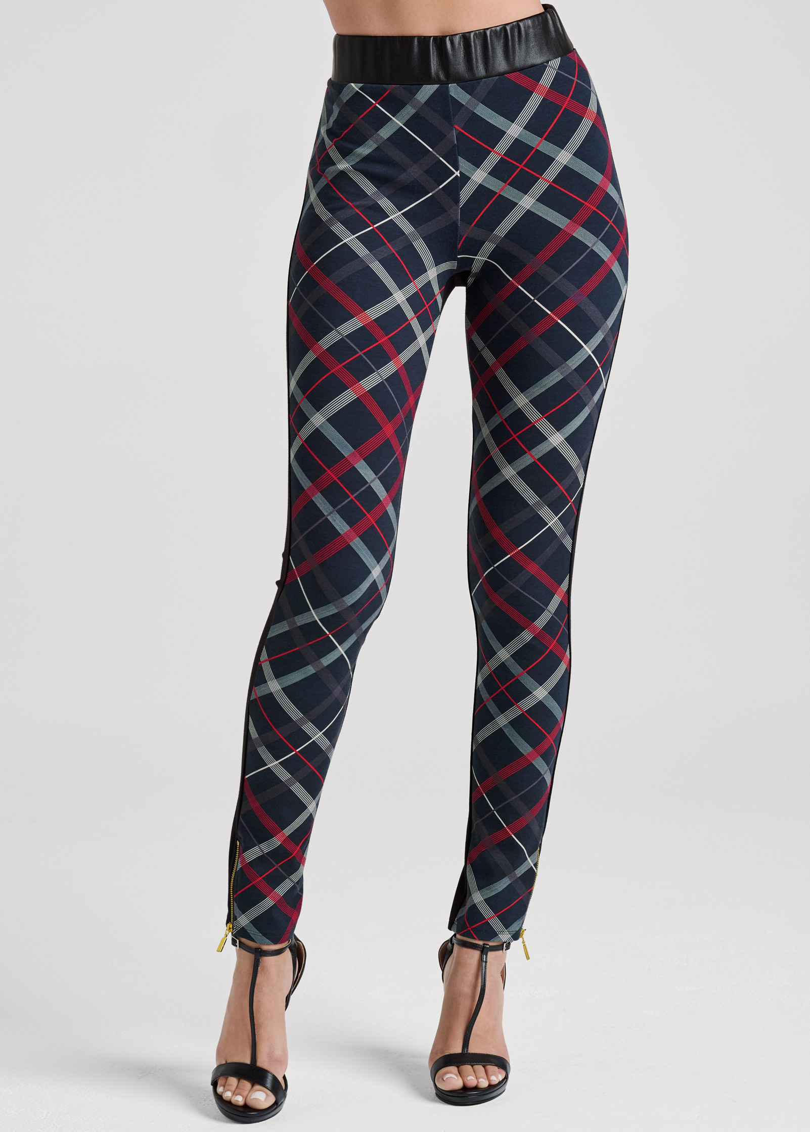 dark plaid pants womens