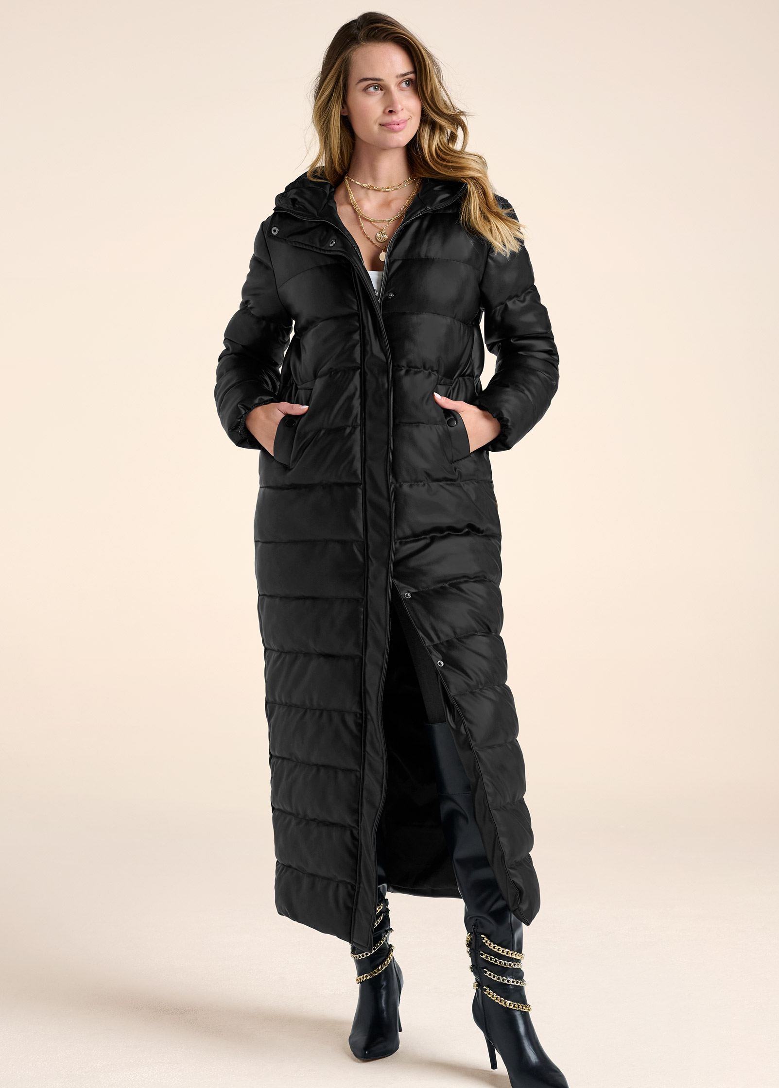 Slimming best sale puffer coats