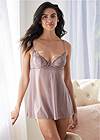 Cropped front view Demi Cup Babydoll