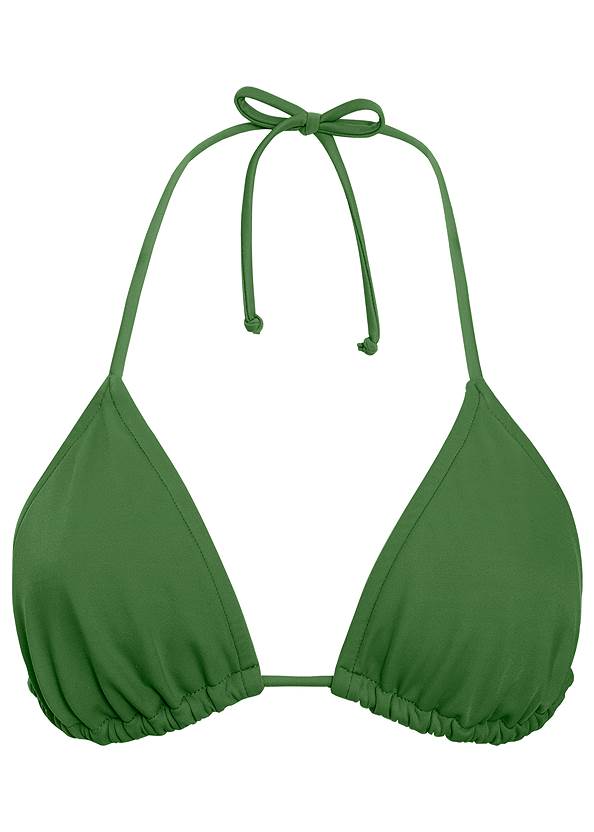 Triangle String Bikini Top in Everglades Green | Bikini | VENUS