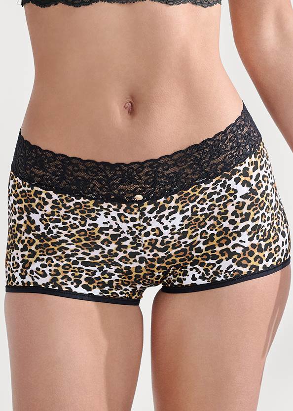 Alternate View Pearl By Venus® Lace Trim Boyshort 3 Pack, Any 2 For $30
