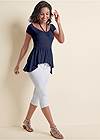 Alternate View Casual High-Low Top, Any 2 Tops For $39