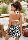Cropped back view Beach Belle Wrap