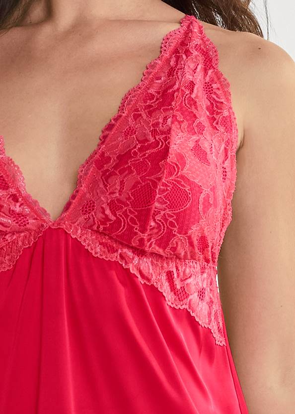 Alternate View Lace Detail Chemise