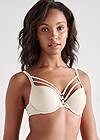 Front View Pearl By Venus® Strappy Plunge Bra, Any 2 For $75