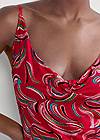 Detail front view Twist Front Chemise