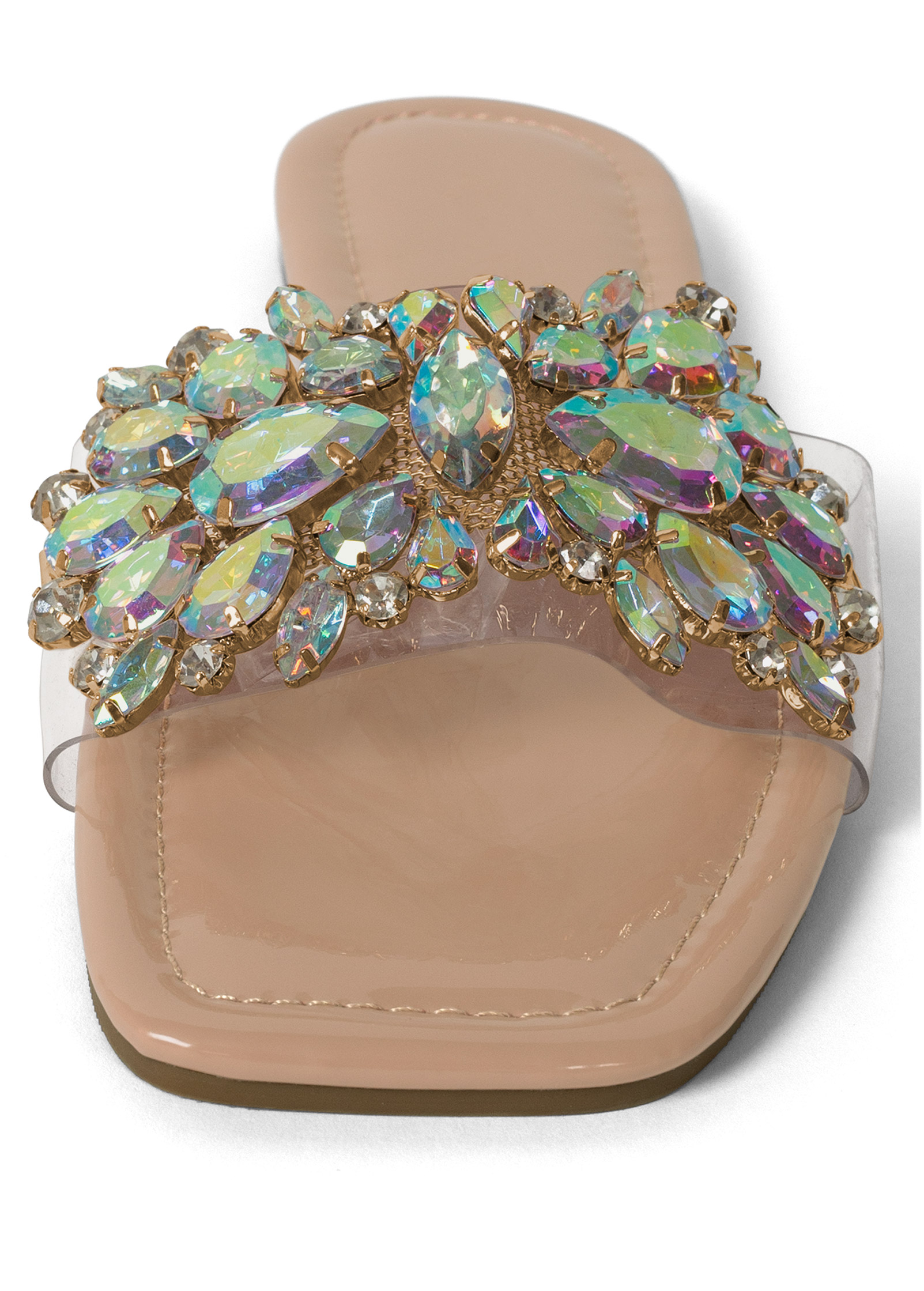 Bling jewel best sale embellished sandals