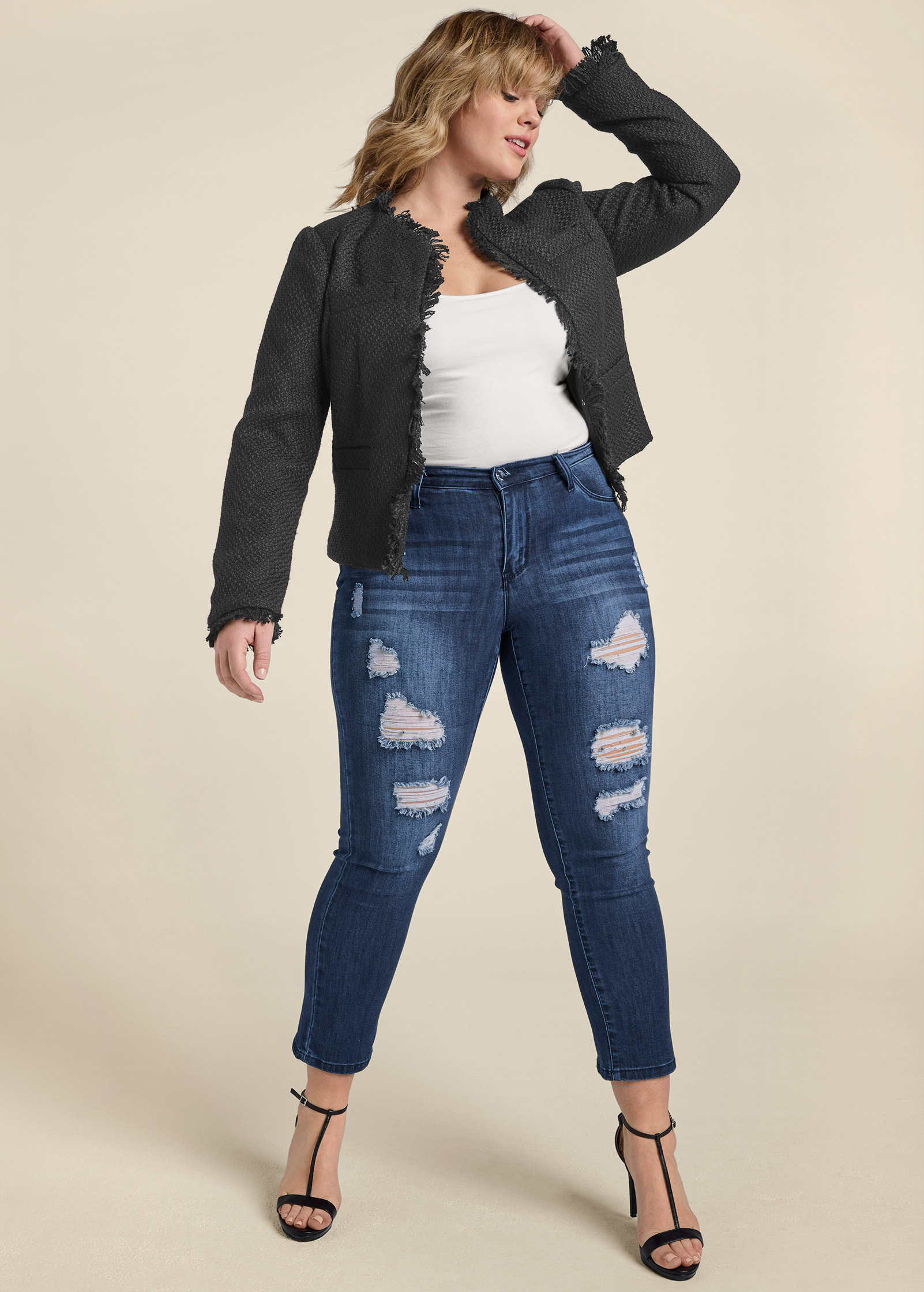 clearance jeans plus size