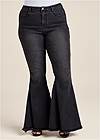 Front View Extreme Flare Jeans