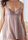 Detail front view Demi Cup Babydoll