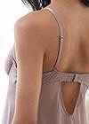 Detail back view Demi Cup Babydoll