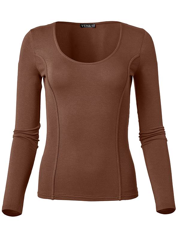 Alternate View Casual Long Sleeve Top