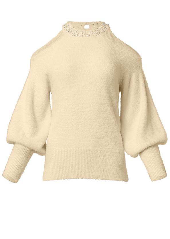 Alternate View Cozy Cold Shoulder Sweater