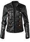 Alternate View Faux-Leather Parade Jacket