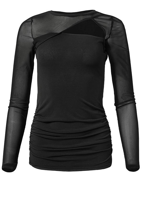Ghost with background front view Mesh Cutout Top