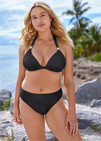 Plus Size Classic Hipster Mid-Rise Bottom