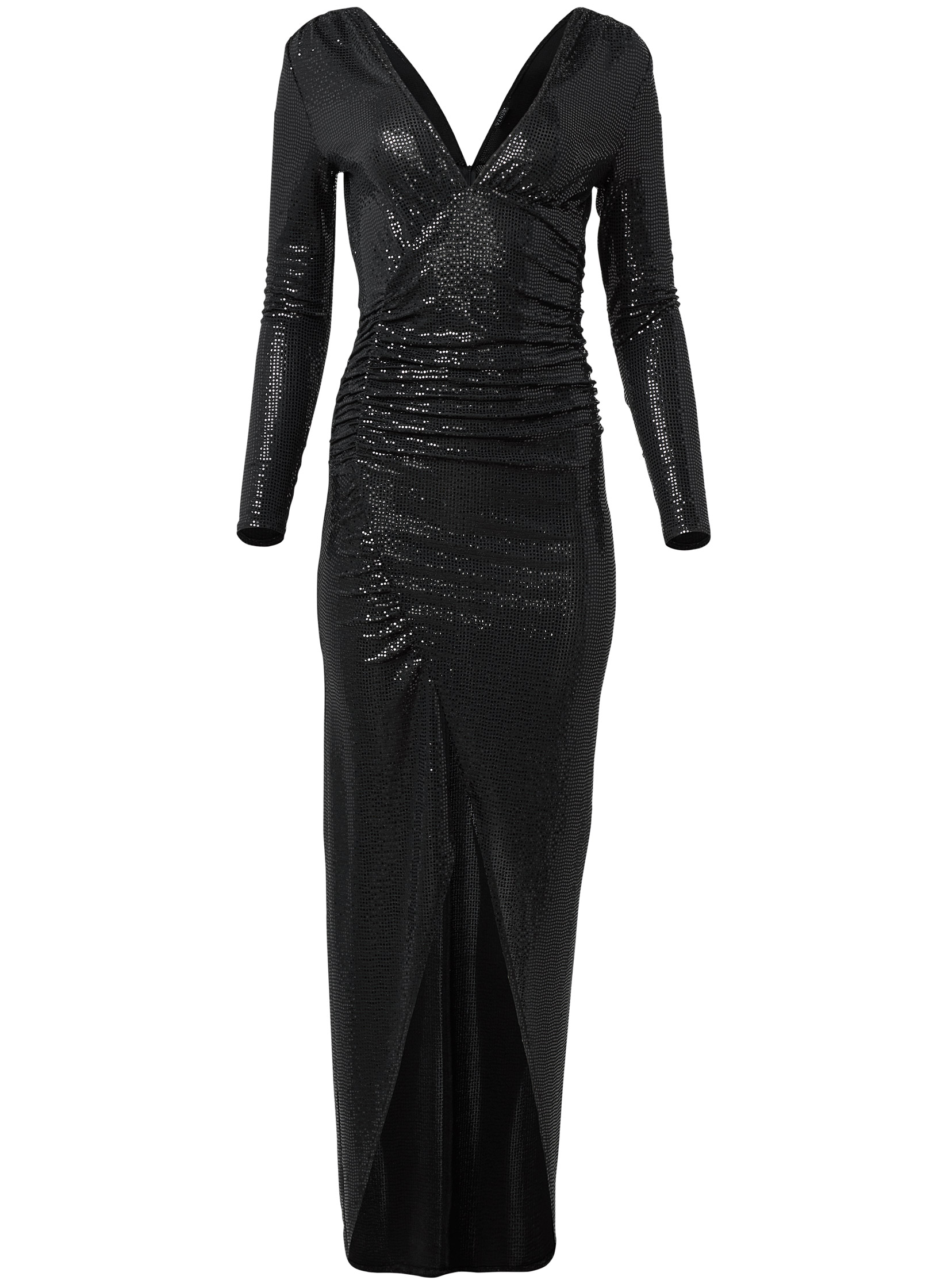 Venus black long dress sale