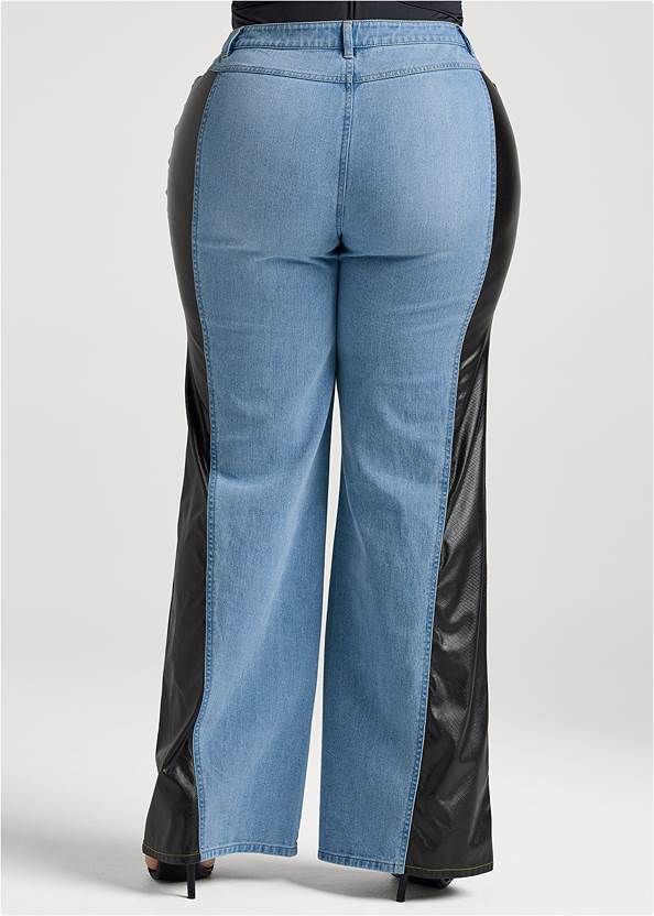 Alternate View New Vintage Leather Jeans