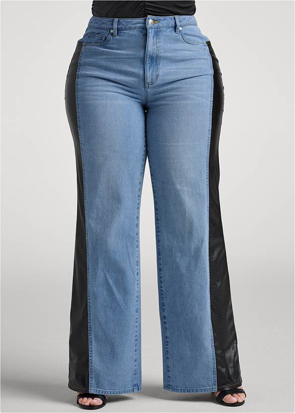 Alternate View New Vintage Leather Jeans