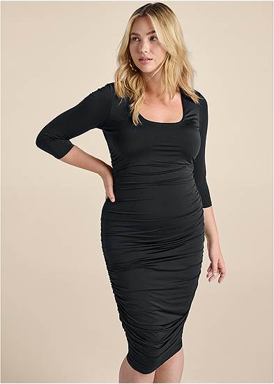 Plus Size Shape Embrace Midi Dress