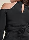 Alternate View Shape Embrace Cold-Shoulder Top