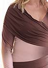 Alternate View Ruched Ombre Top