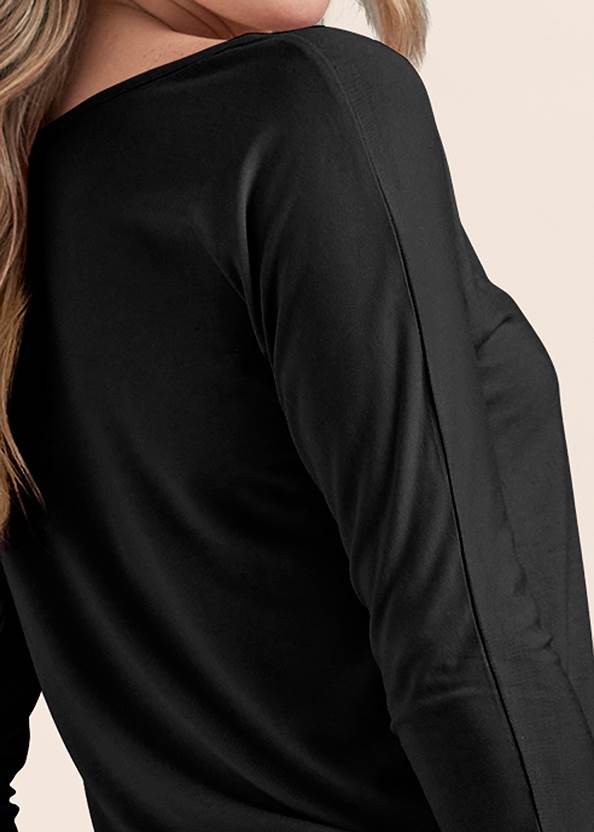 Alternate View Casual Long Sleeve Top