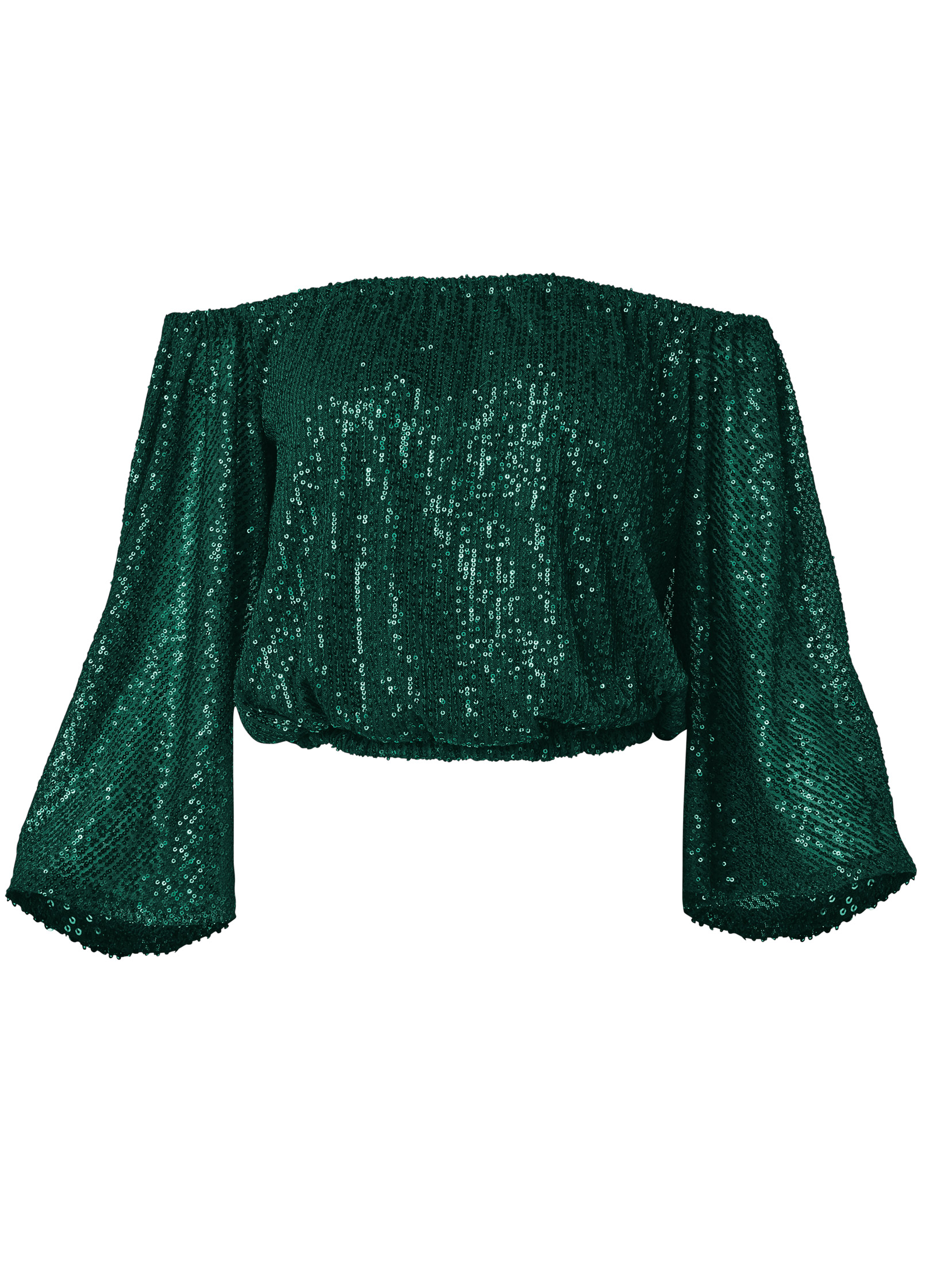 Sparkly off 2024 shoulder top