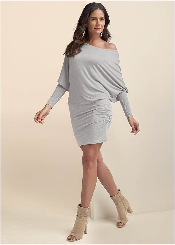 Full front view Off-The-Shoulder Dress