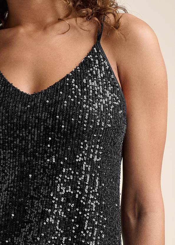 Alternate View Sequin Tank Top