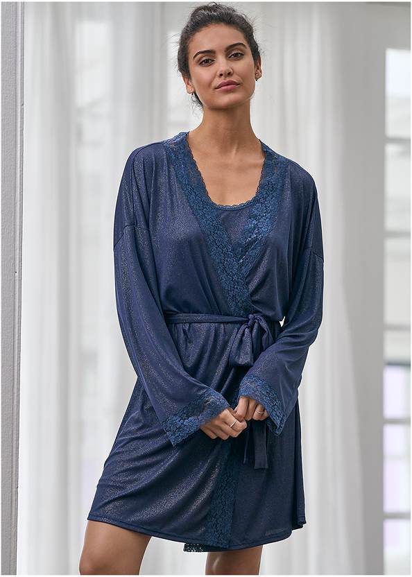 Cropped front view Twilight Robe