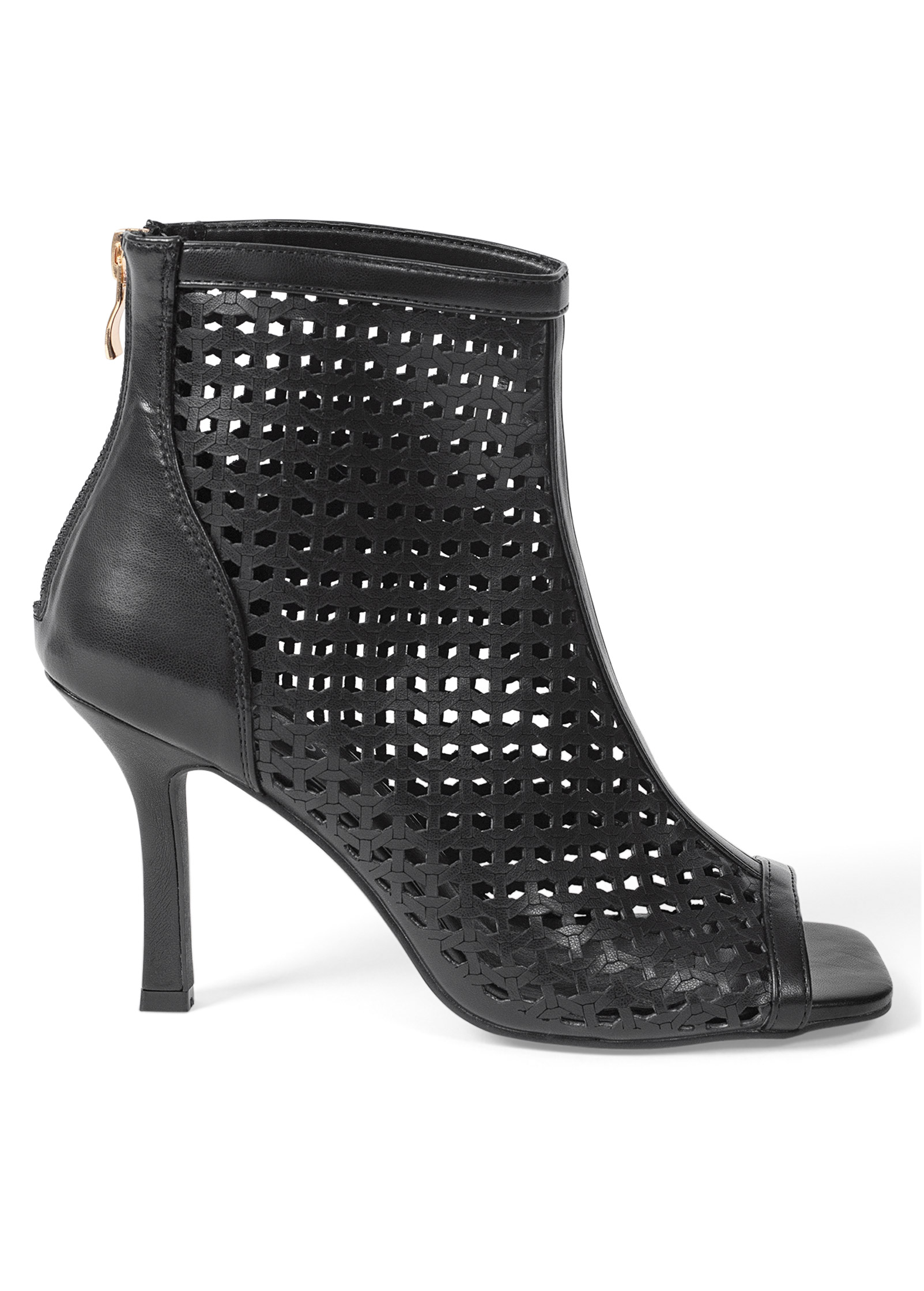 Perforated peep hotsell toe booties