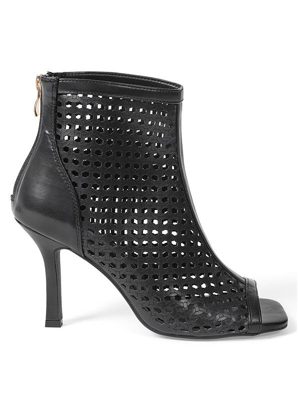 Shoe series side view Perforated Booties