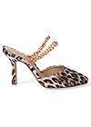 Shoe series side view Leopard Print Heels