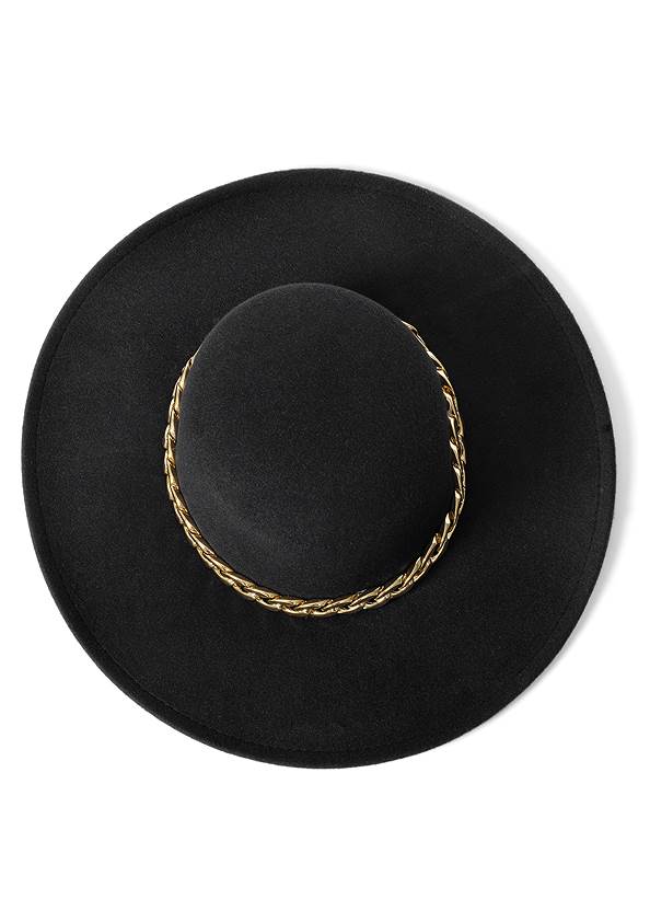 Full front view Chain Detail Fedora