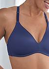 Detail front view Pearl By Venus® Lace Back Wireless Bra, Any 2/$69