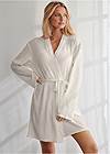 Cropped front view Cozy Robe