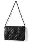Alternate View Quilted Chain Handbag