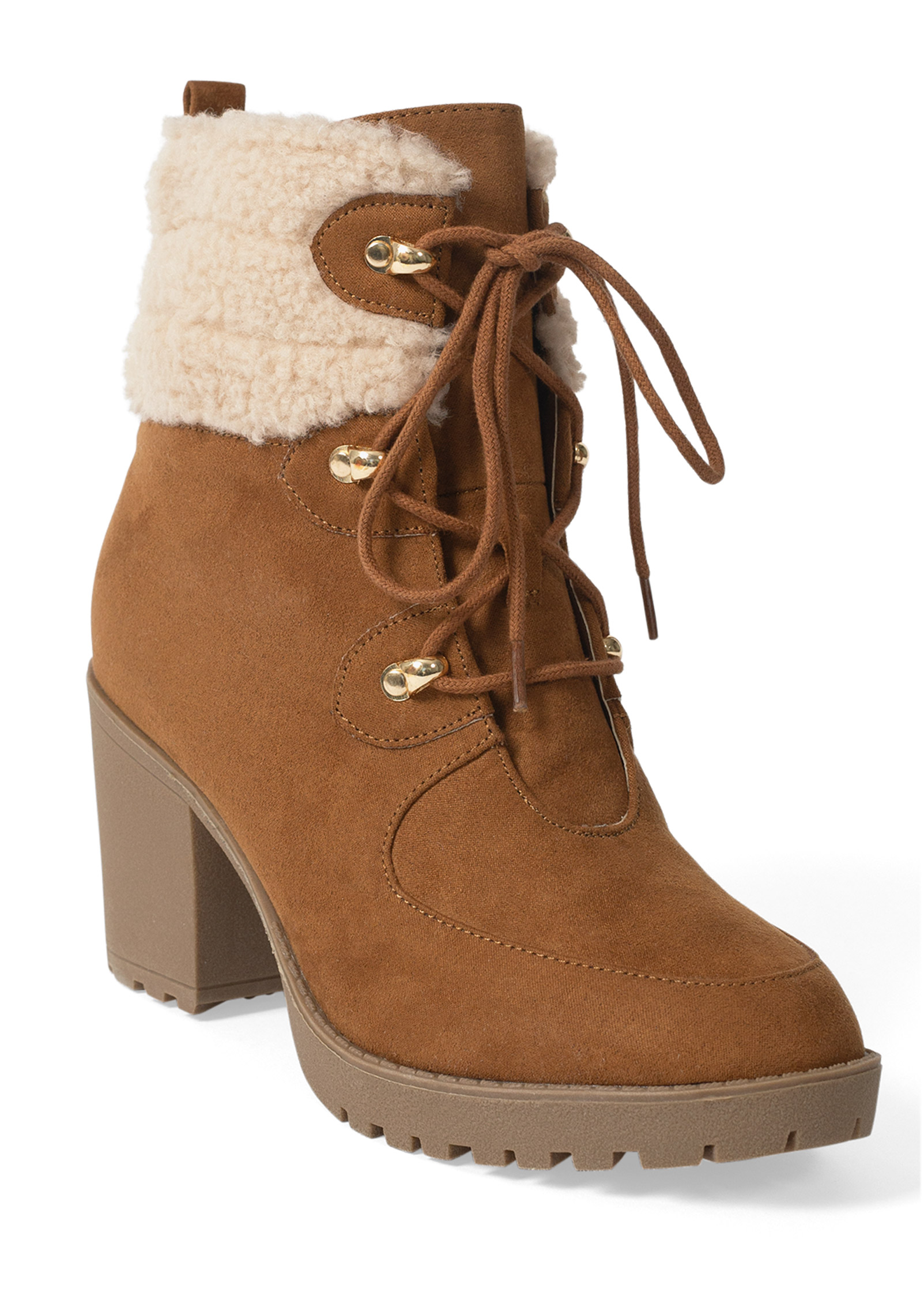 Sherpa lace 2025 up boots