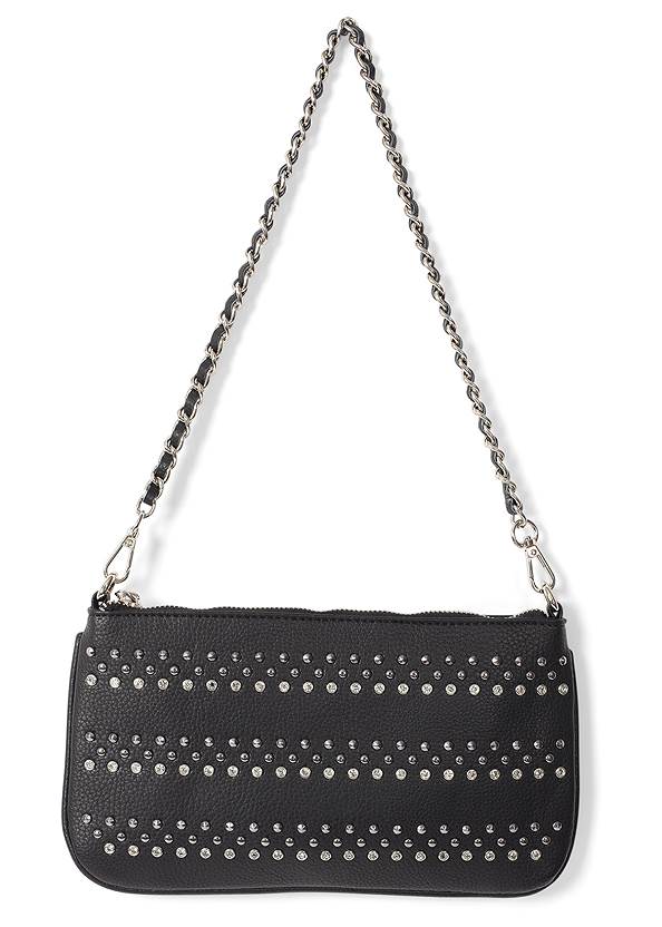 Full front view Stud-Embellished Crossbody
